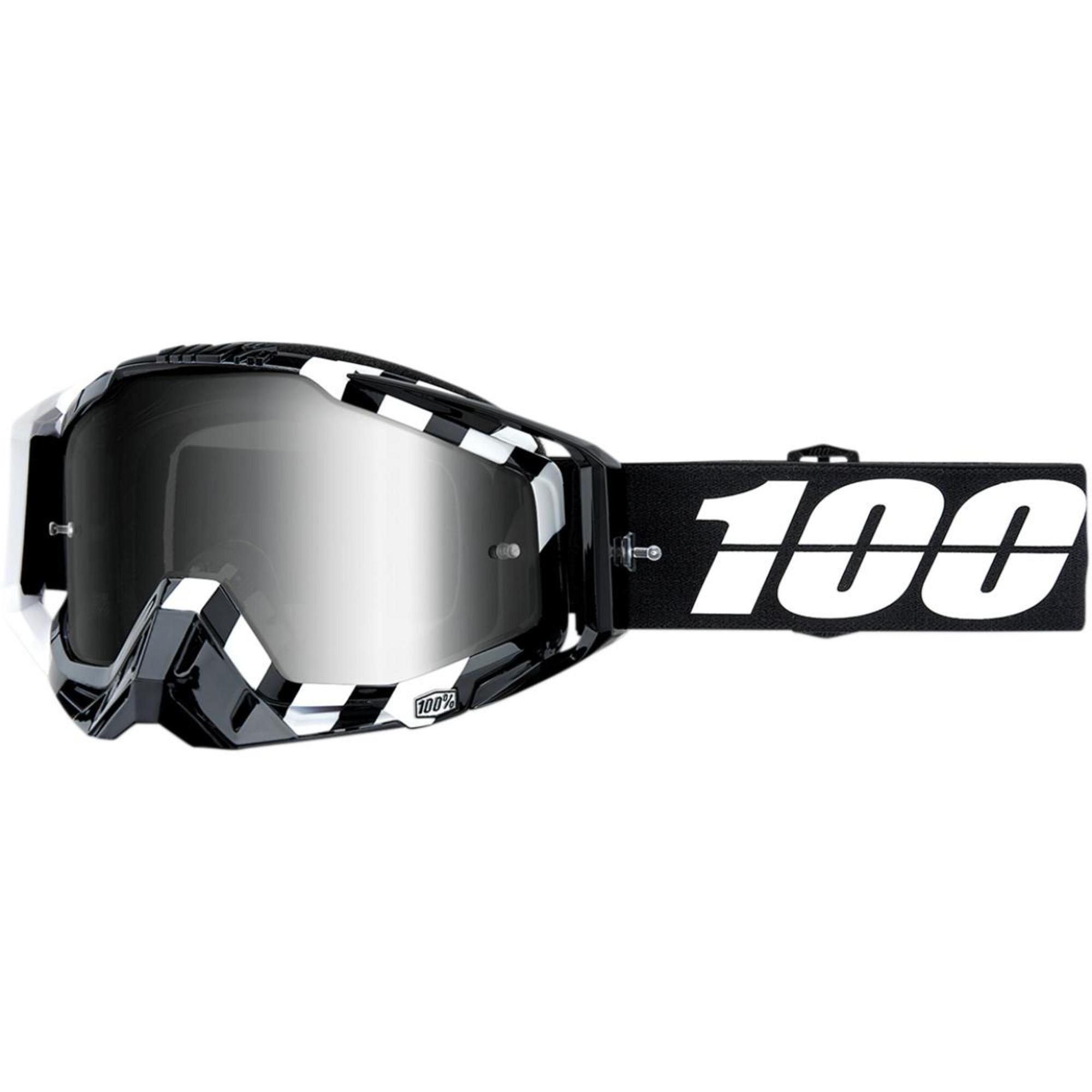 100 percent goggles adult racecraft mirror