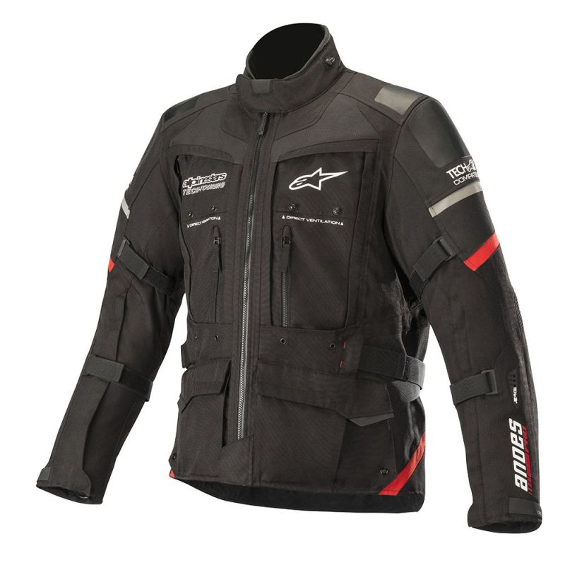 alpinestars jackets  andes pro drystar tech air airbags - motorcycle