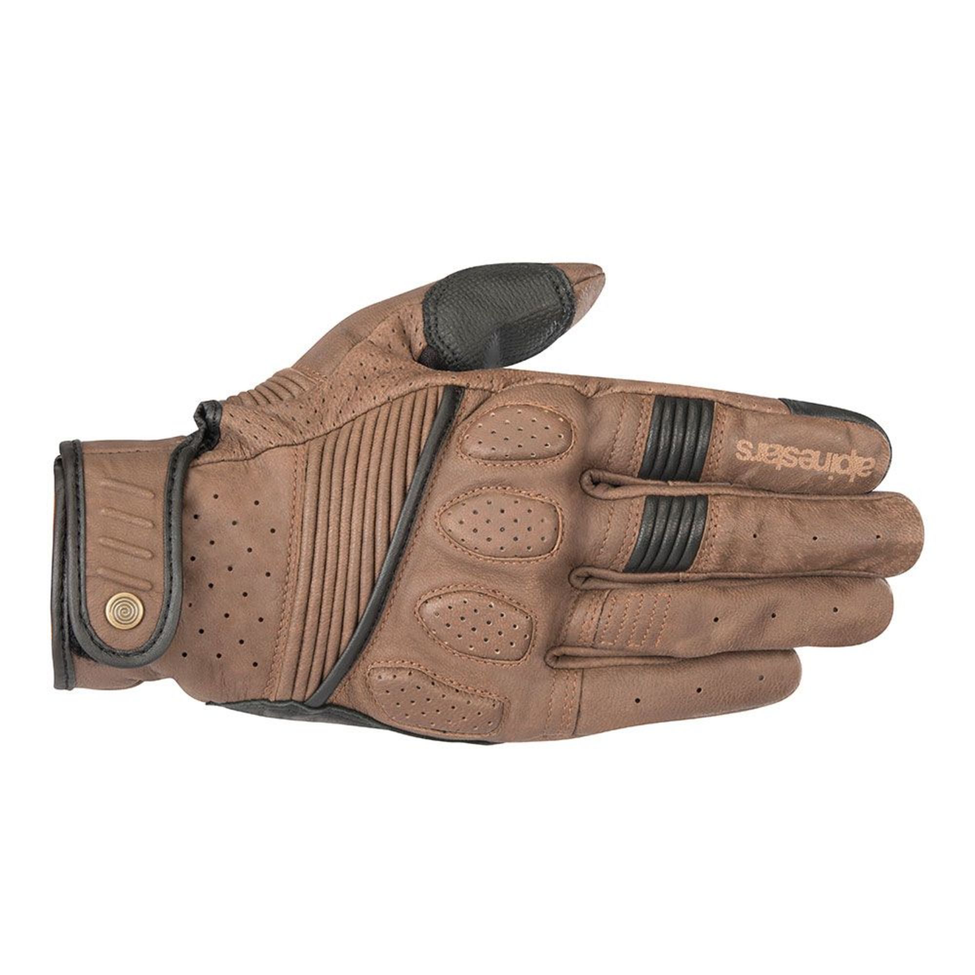 alpinestars leather gloves for men crazy eight perforated