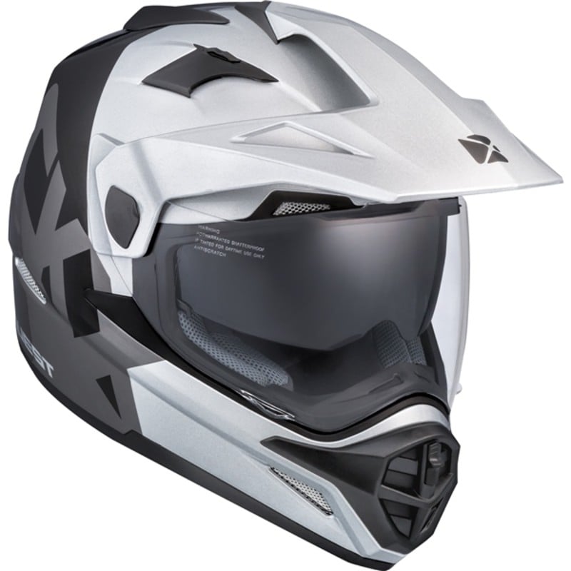ckx helmets adult quest rsv bull dual sport - motorcycle