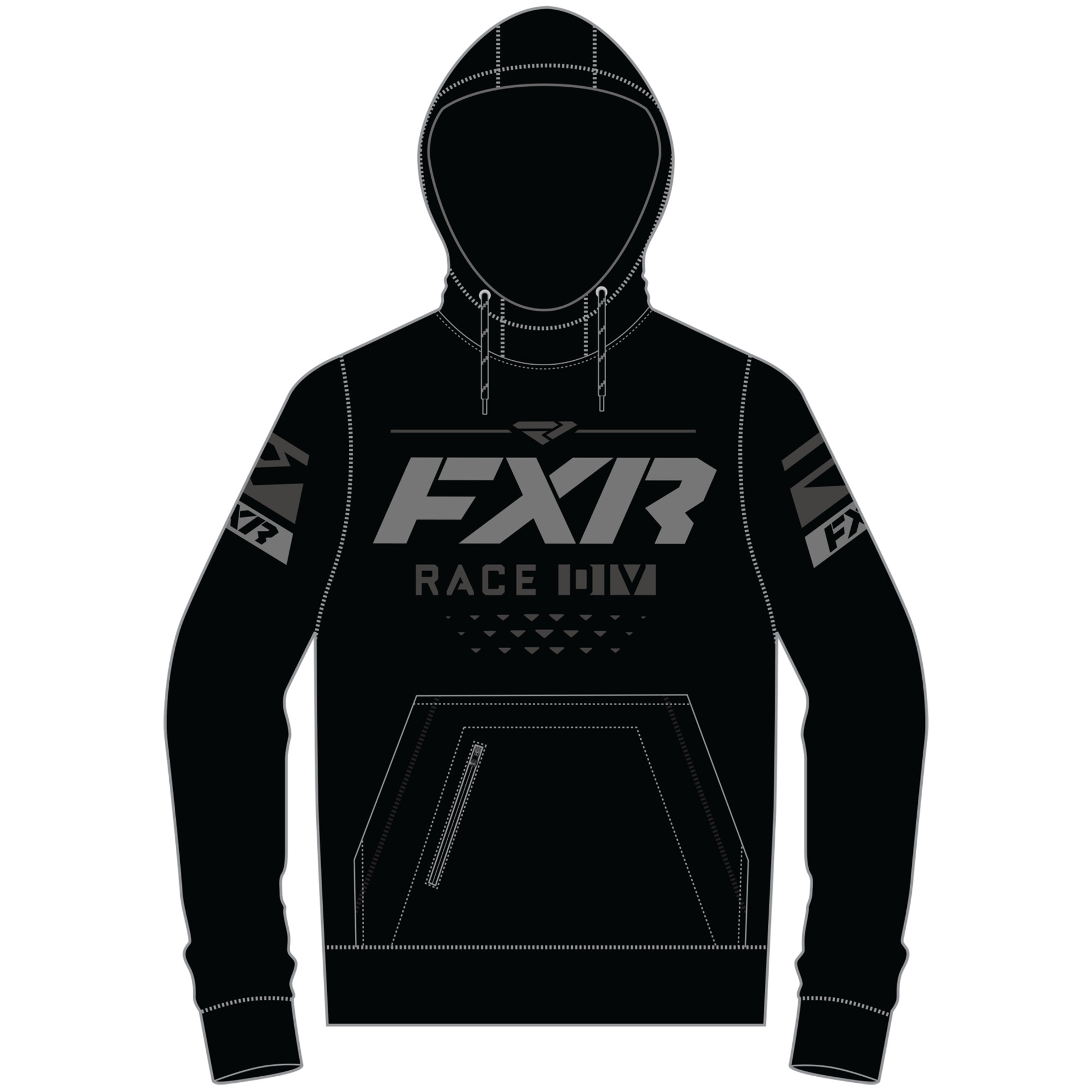 fxr racing hoodies for mens men race division tech pullover