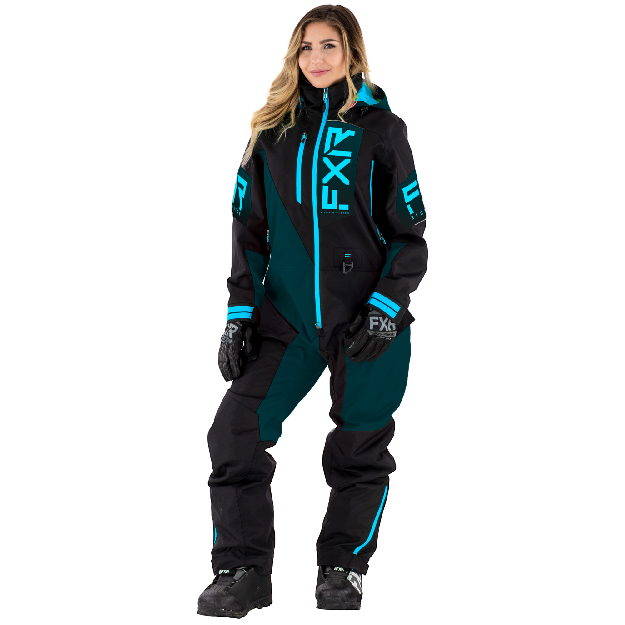 fxr racing insulated monosuit for womens recruit fast
