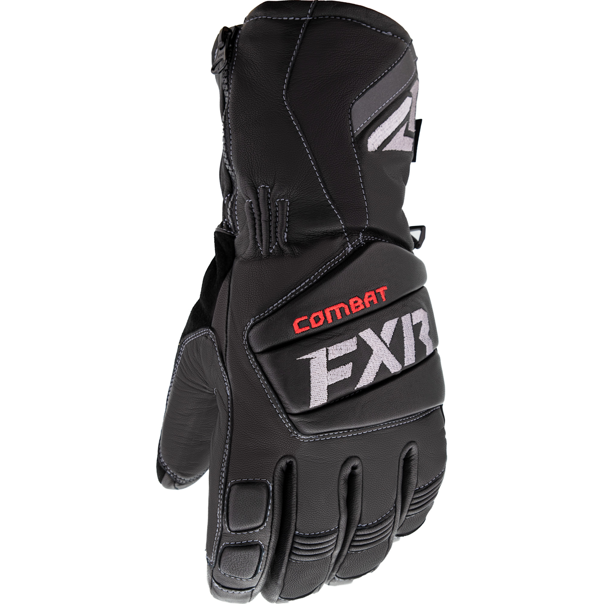 motoneige gants par fxr racing men combat leather short cuff