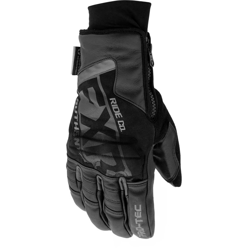 fxr racing gloves  pro tec leather gloves - snowmobile