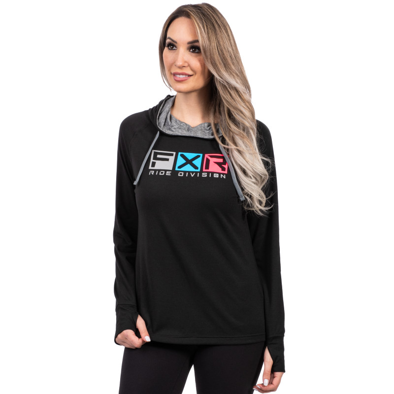 fxr racing shirts  trainer lite tech pullover long sleeve - casual