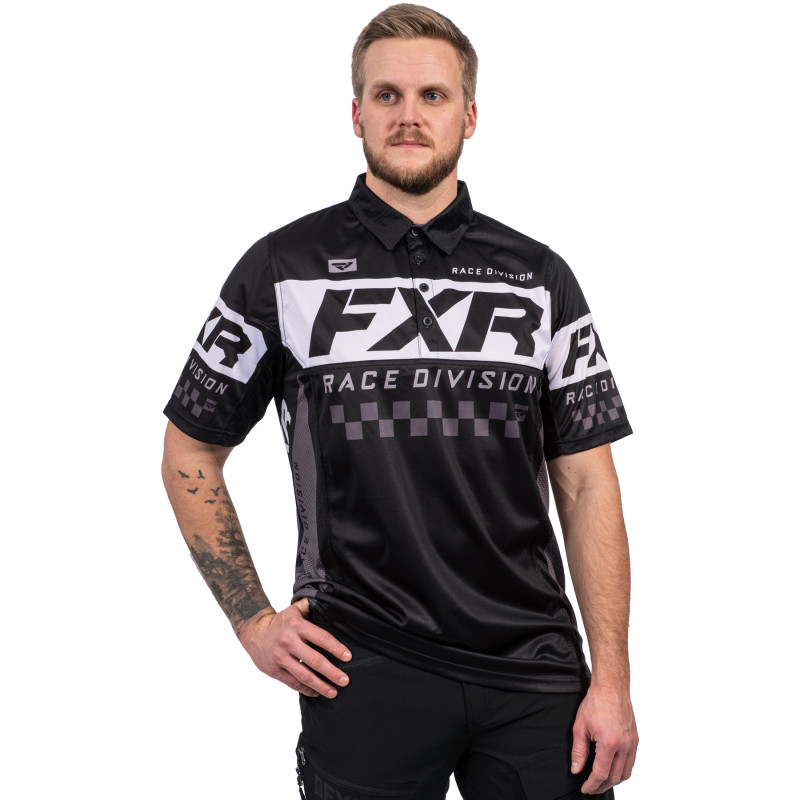 fxr racing shirts  race division tech polo t-shirts - casual
