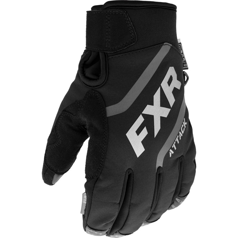 fxr racing gloves  attack insulated gloves - snowmobile