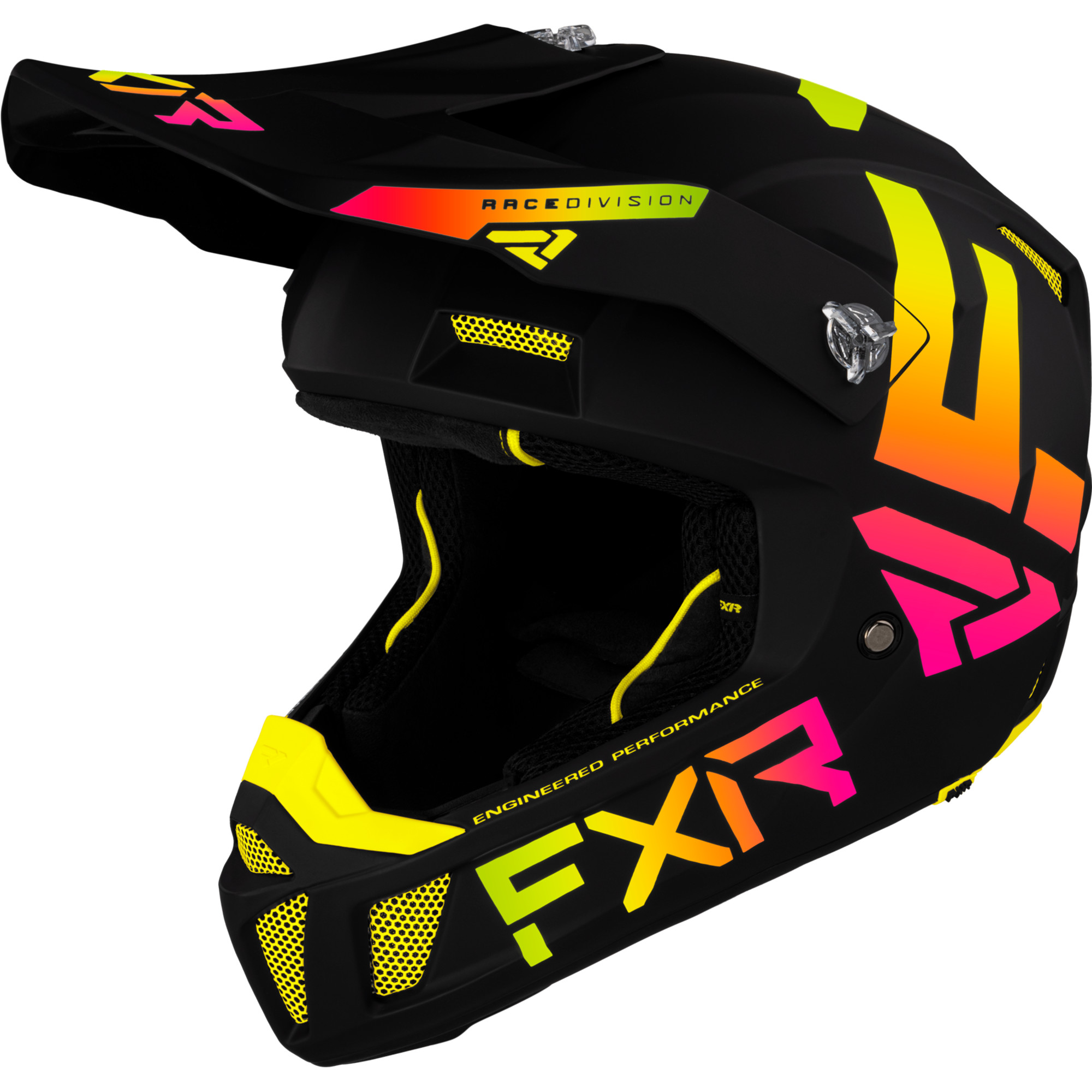 fxr racing full face helmets adult clutch cx