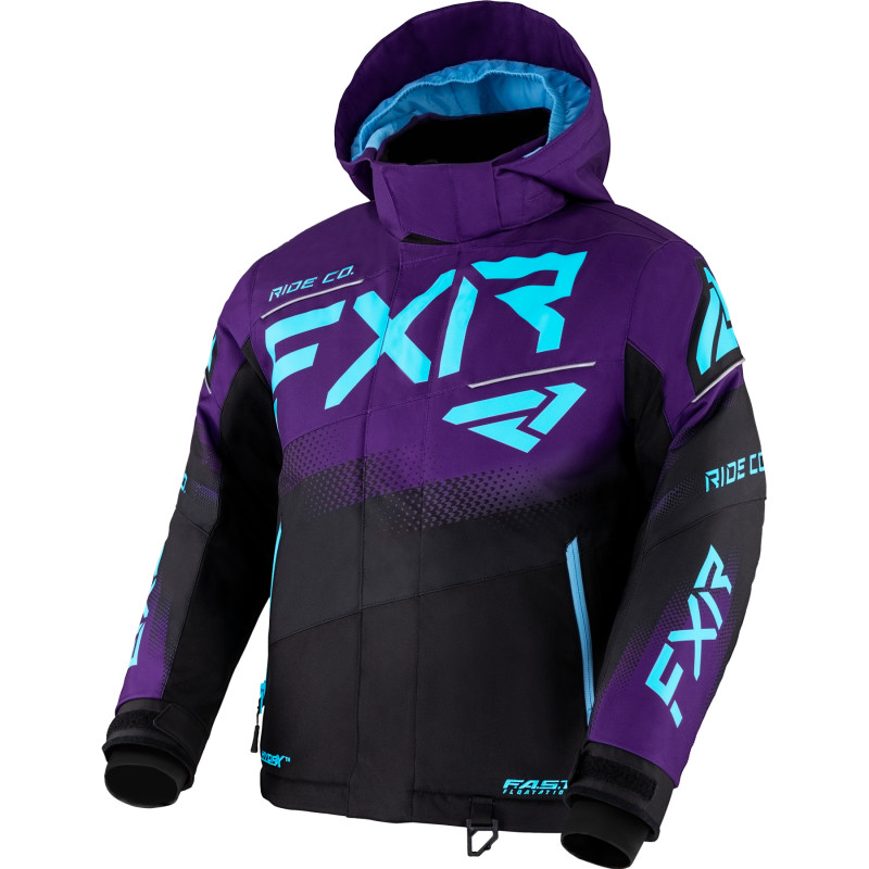 fxr racing jackets boost f.a.s.t. insulated - snowmobile