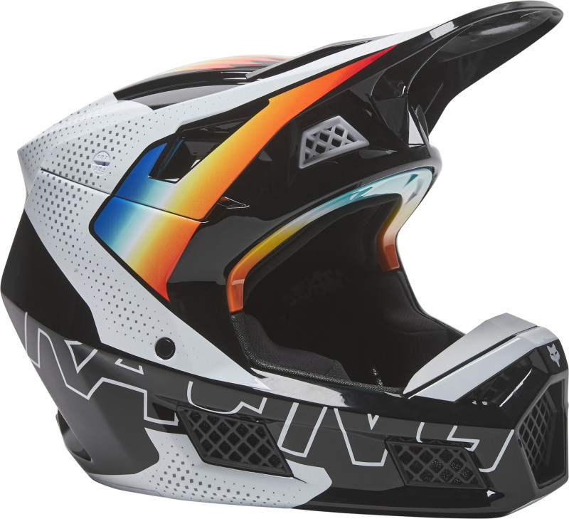 fox racing helmets adult v3 rs relm helmets - dirt bike