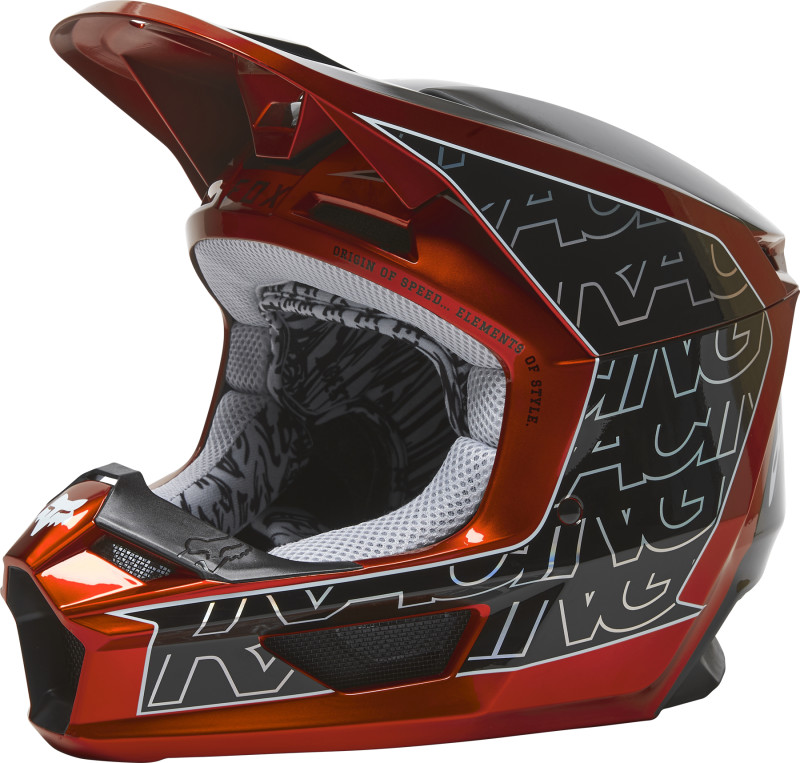 fox racing helmets  v1 peril helmets - dirt bike