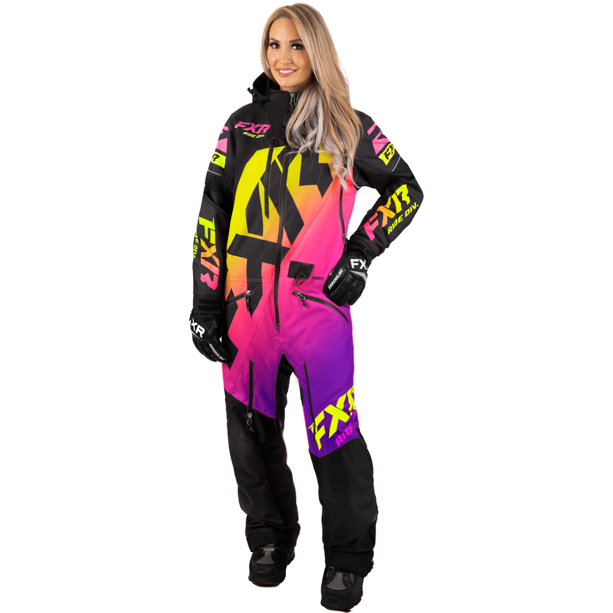 fxr racing insulated monosuit for womens cx fast