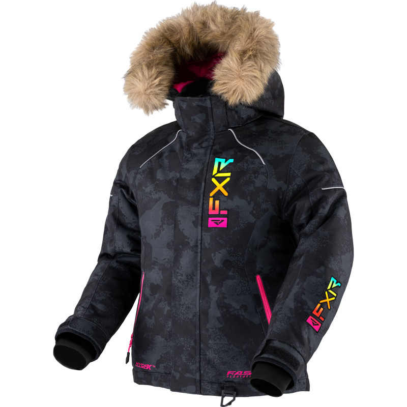 fxr racing jackets fresh f.a.s.t. insulated - snowmobile