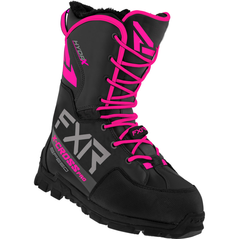 fxr racing boots adult x cross pro speed boa boots - snowmobile