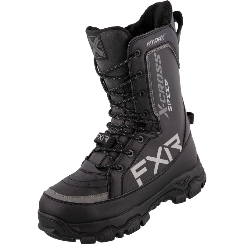 fxr racing boots adult x cross speed lace boots - snowmobile