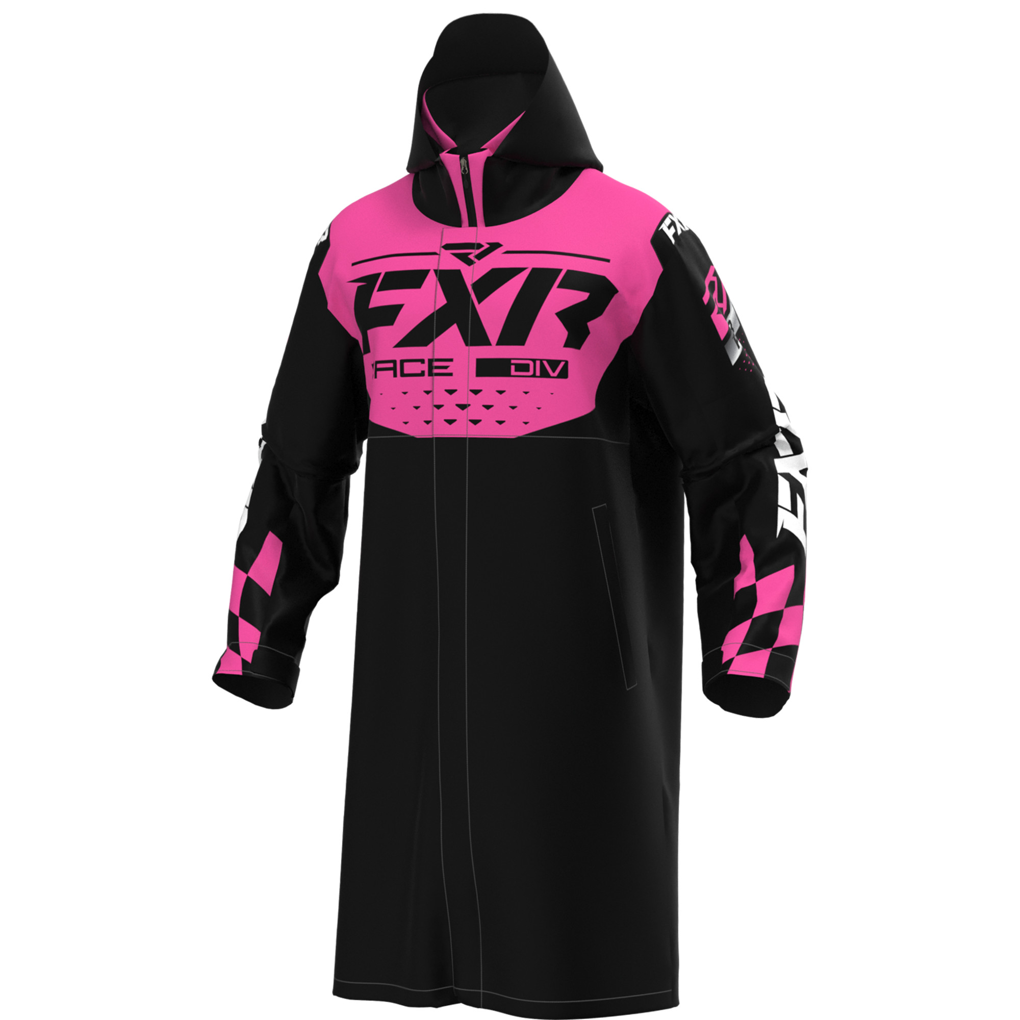 motoneige manteaux isolés par fxr racing pour enfants warm up coat