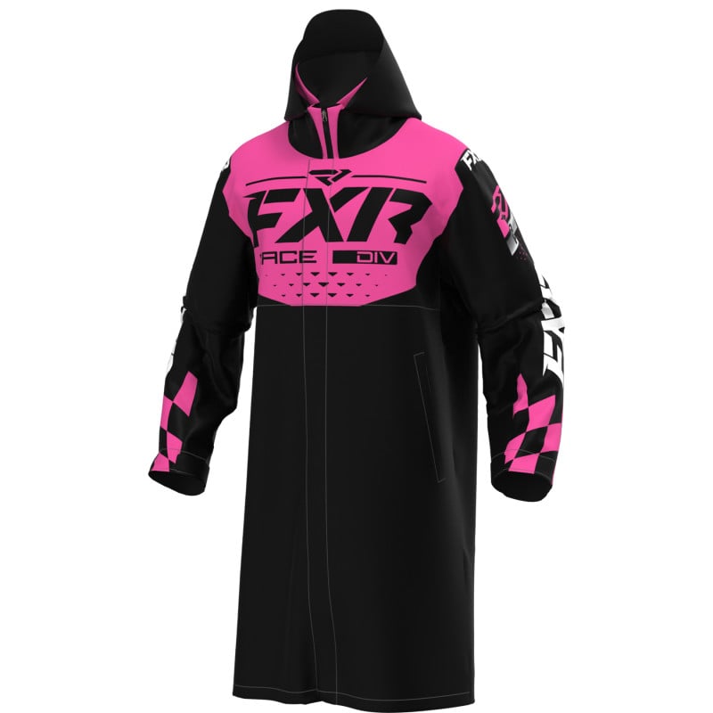 fxr racing jackets  warm up coat insulated - snowmobile