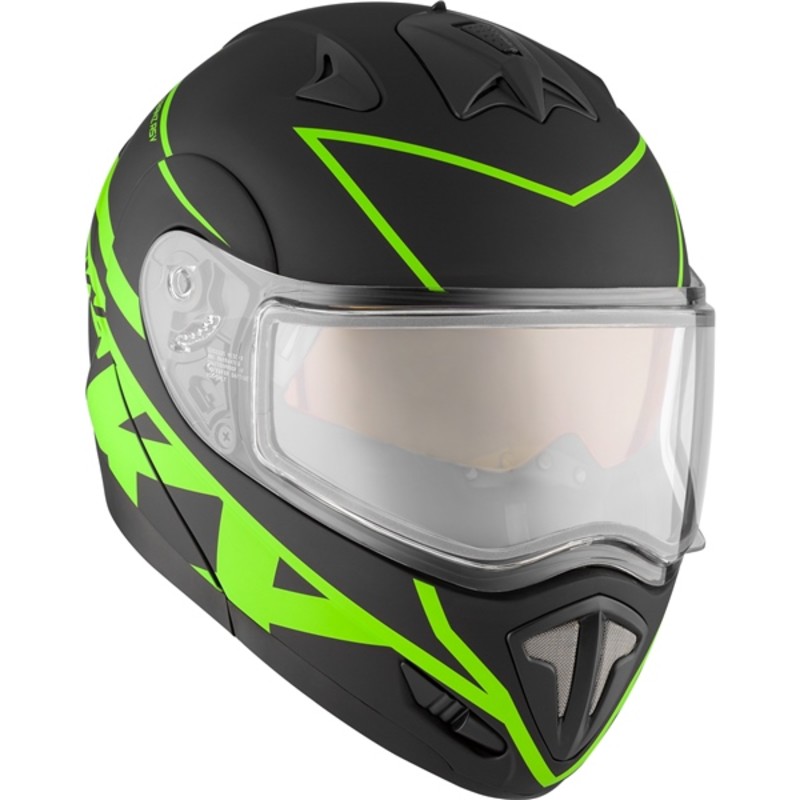 ckx helmets adult tranz rsv spy dual shield - snowmobile