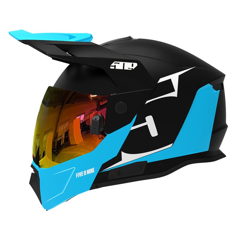 509 helmets adult delta r4 black friday edition  electric shield - snowmobile