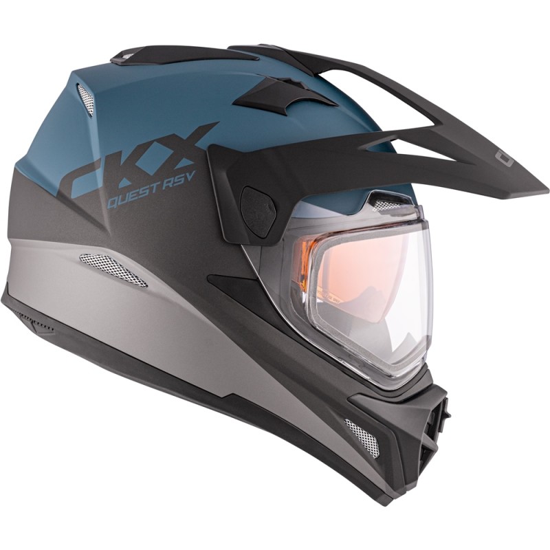 ckx helmet adult quest rsv dl beam dual shield - snowmobile