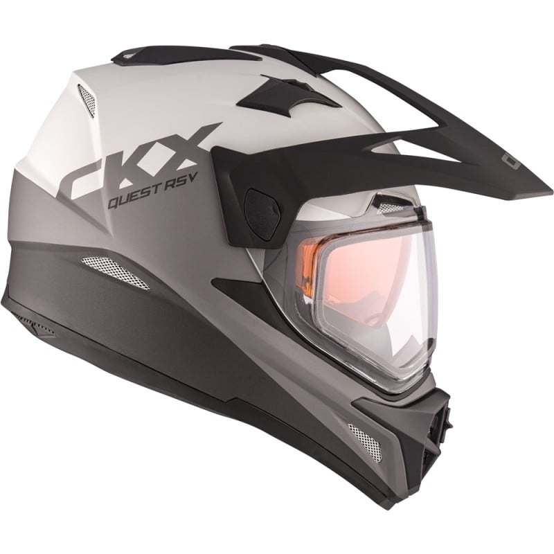 ckx helmets adult quest rsv beam electric shield - snowmobile