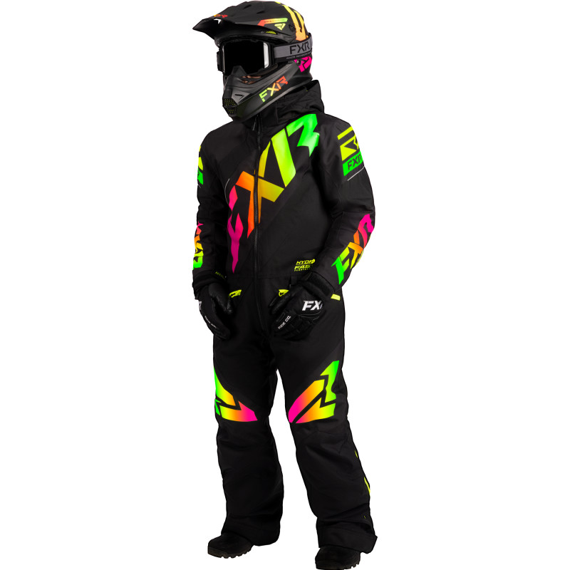 fxr racing monosuit  cx f.a.s.t. insulated - snowmobile