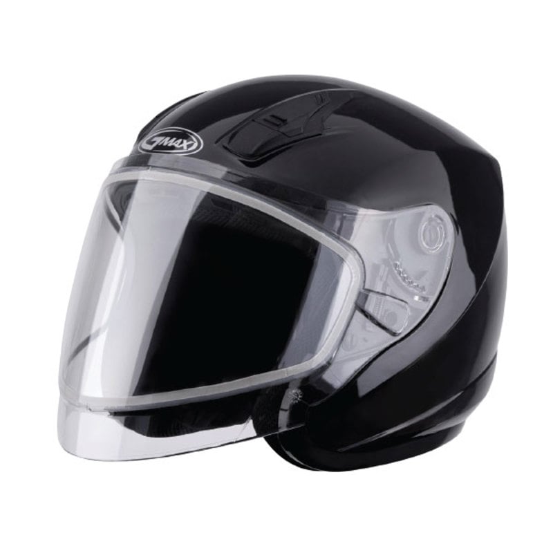 g-max helmets adult of17 (dual) open face - snowmobile