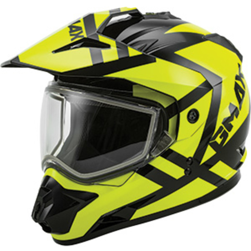 g-max helmets adult gm11 trapper dual shield - snowmobile