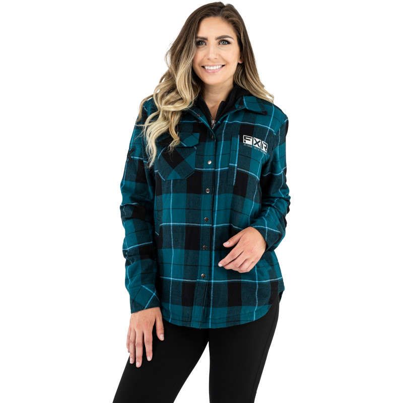 fxr racing jackets for womens timber insulated flannel
