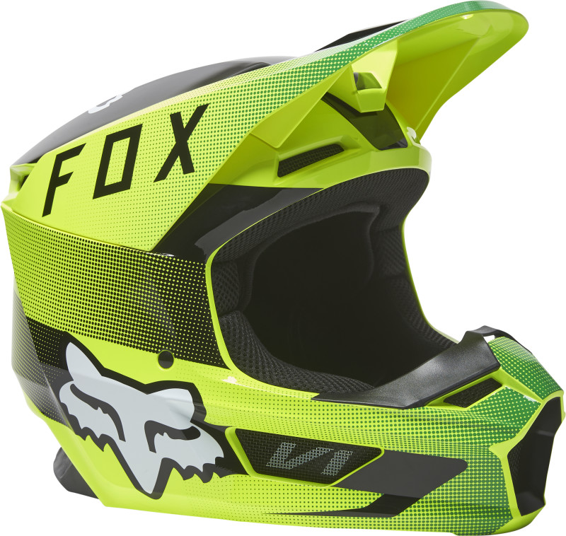 fox racing helmets adult v1 ridl helmets - dirt bike