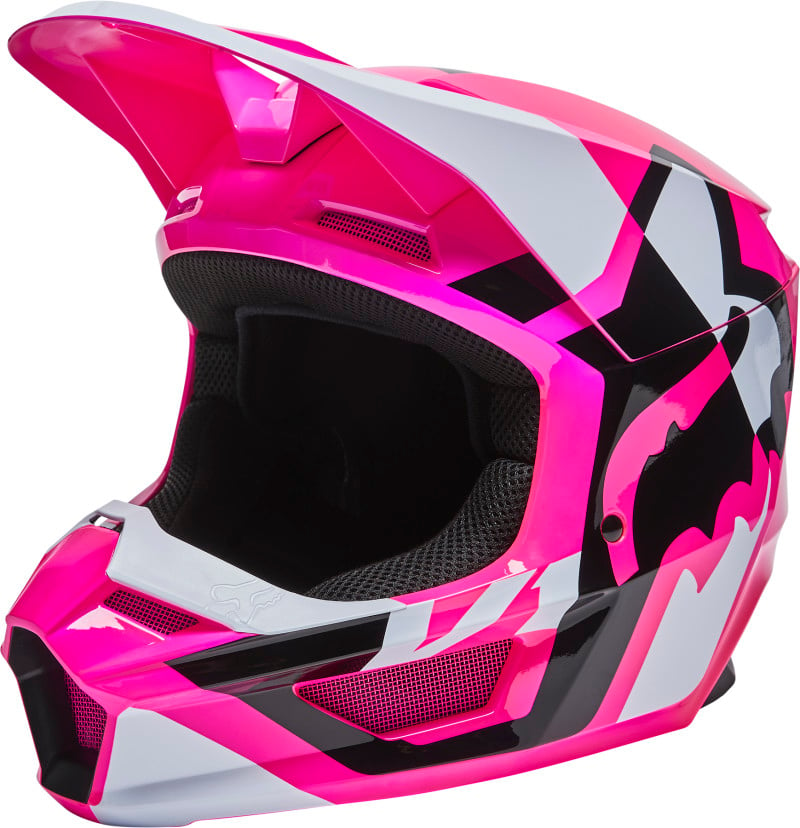 fox racing helmets  v1 lux helmets - dirt bike