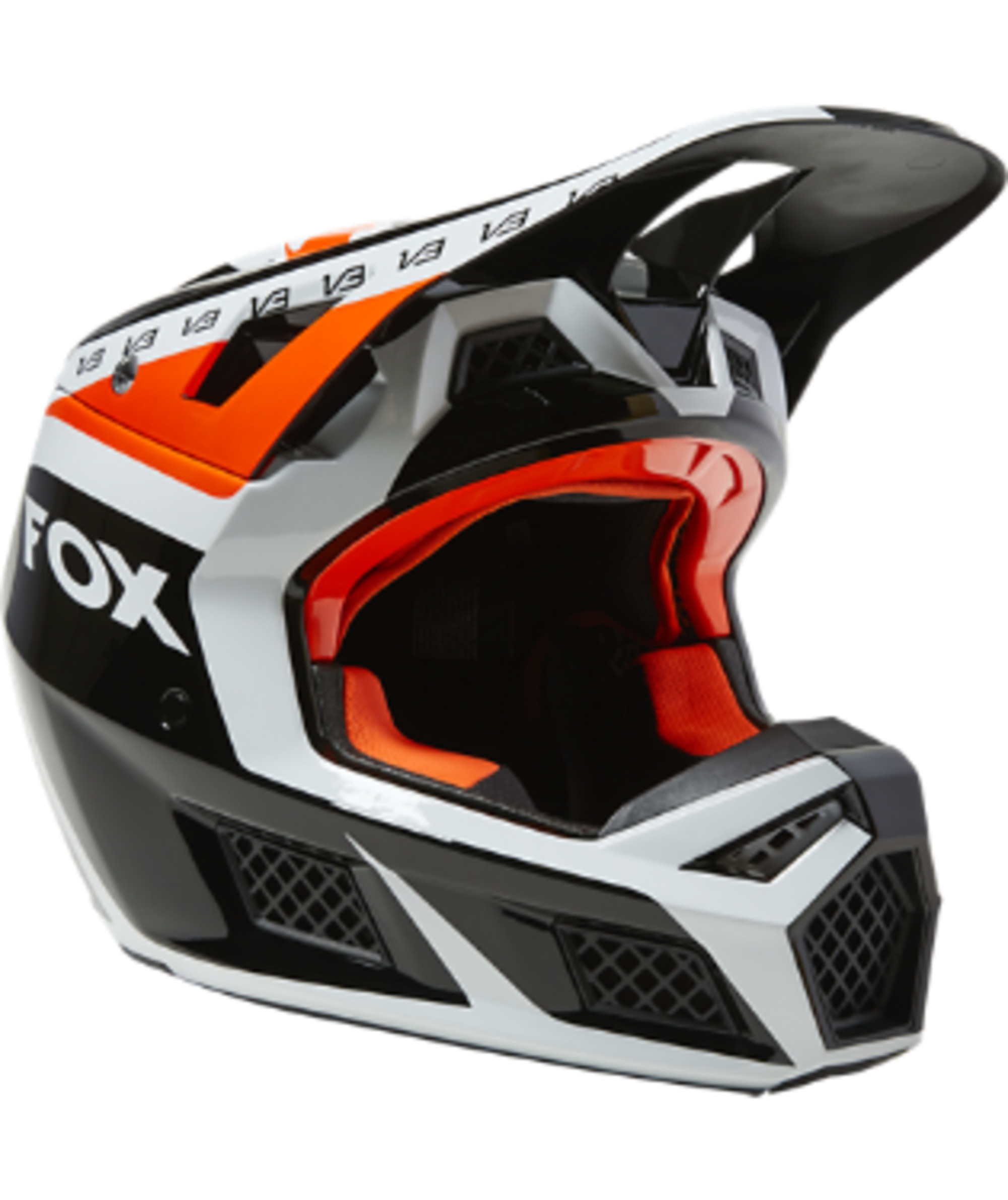 fox racing helmets adult v3 rs dvide
