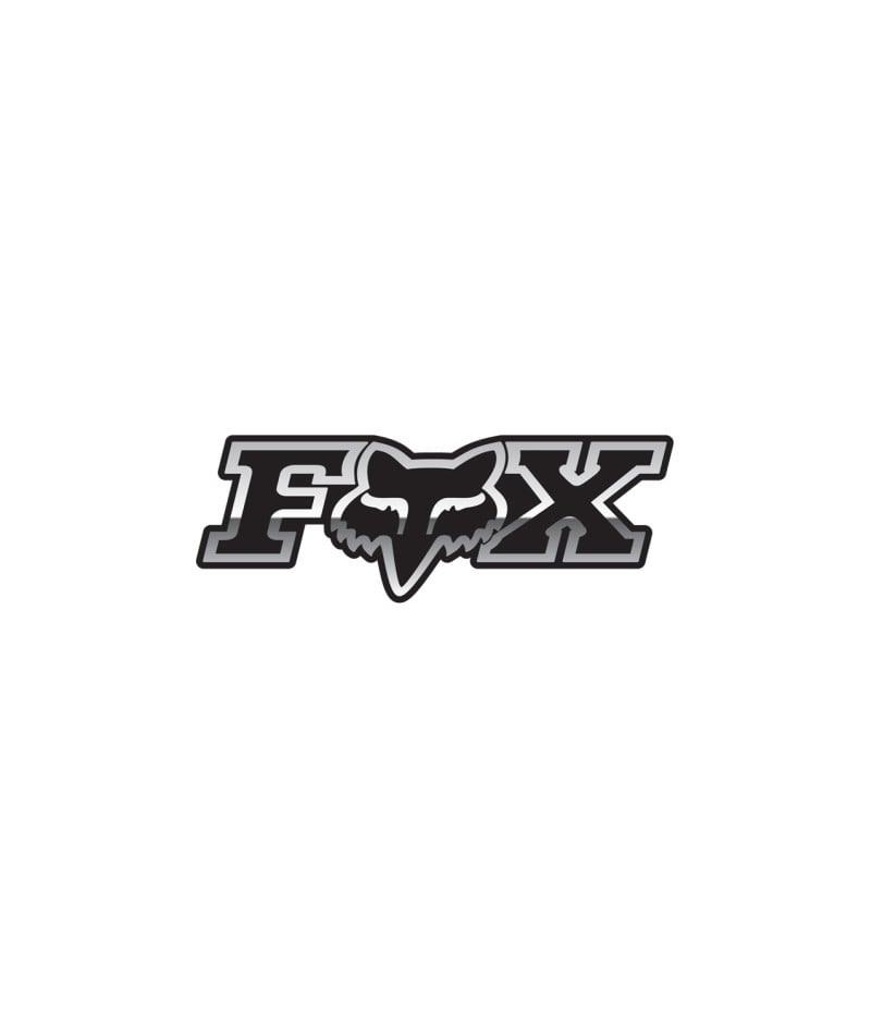 fox racing stickers corporate 7" stickers - stickers