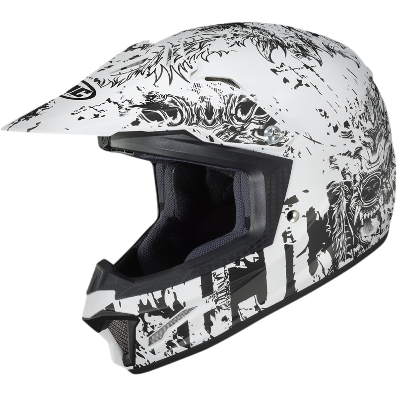 hjc helmets  cl xy 2 creeper helmets - dirt bike