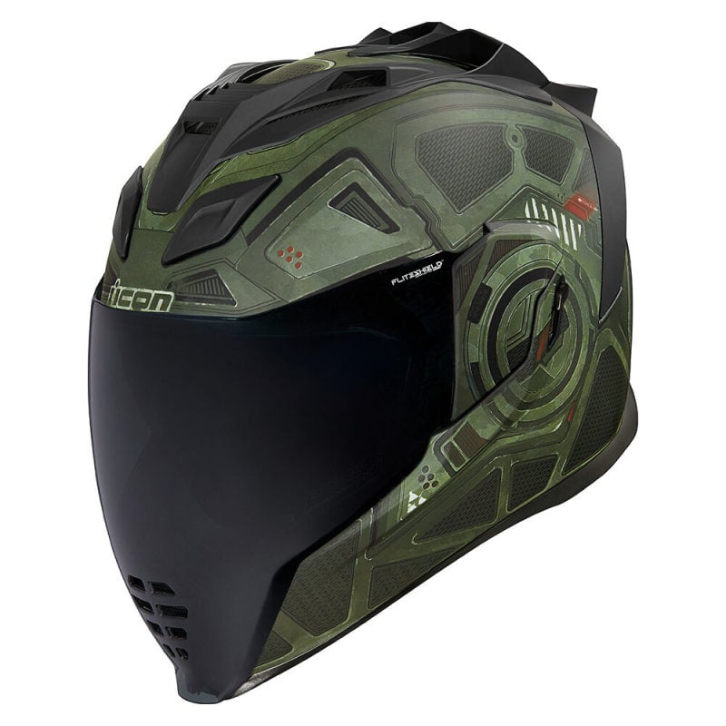 icon helmets adult airflite blockchain full face - motorcycle