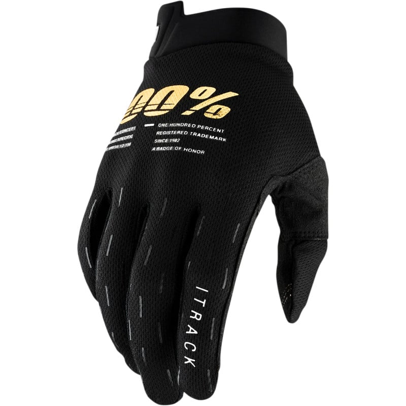 100 percent gloves for kids i track
