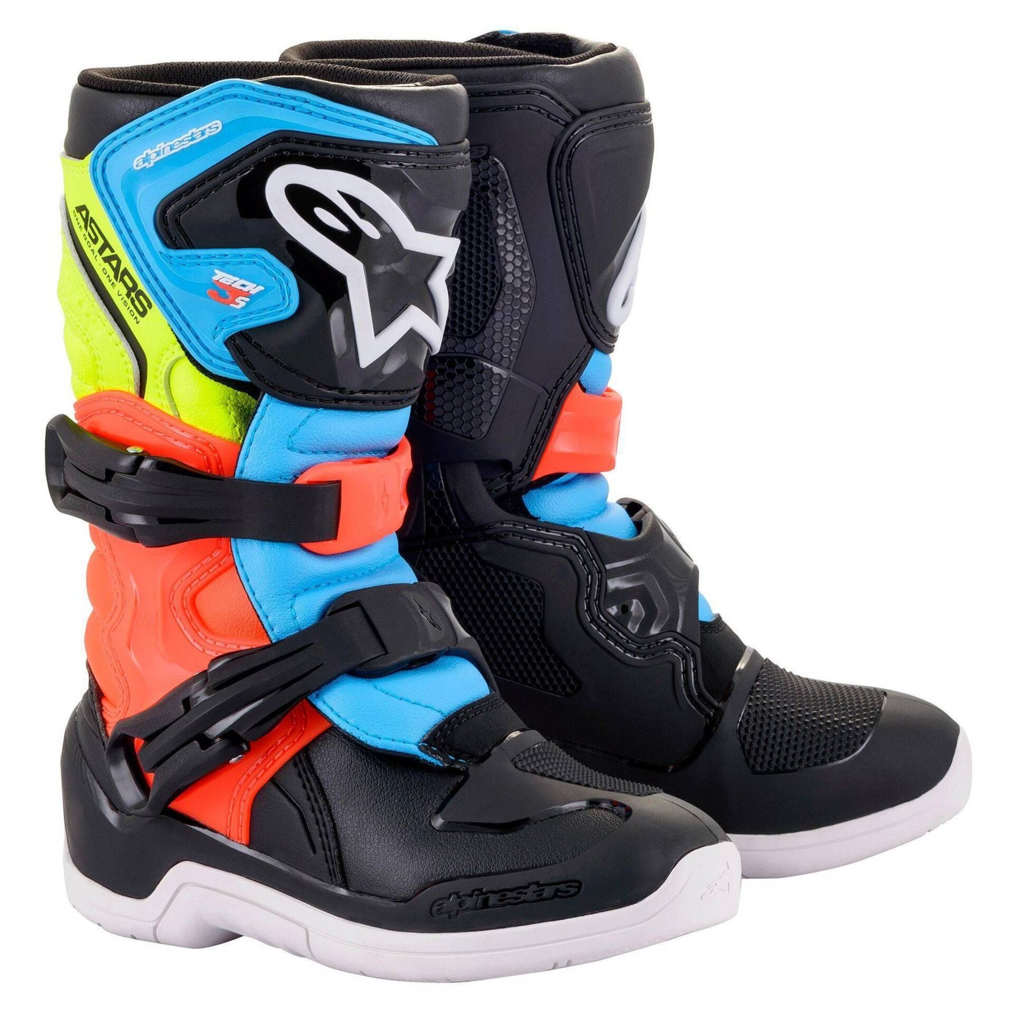 motocross bottes par alpinestars pour enfants tech 3s
