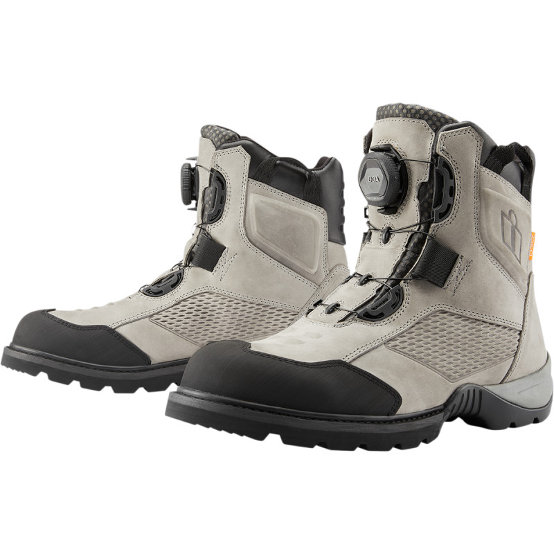 icon boots  stormhawk waterproof shoes - motorcycle