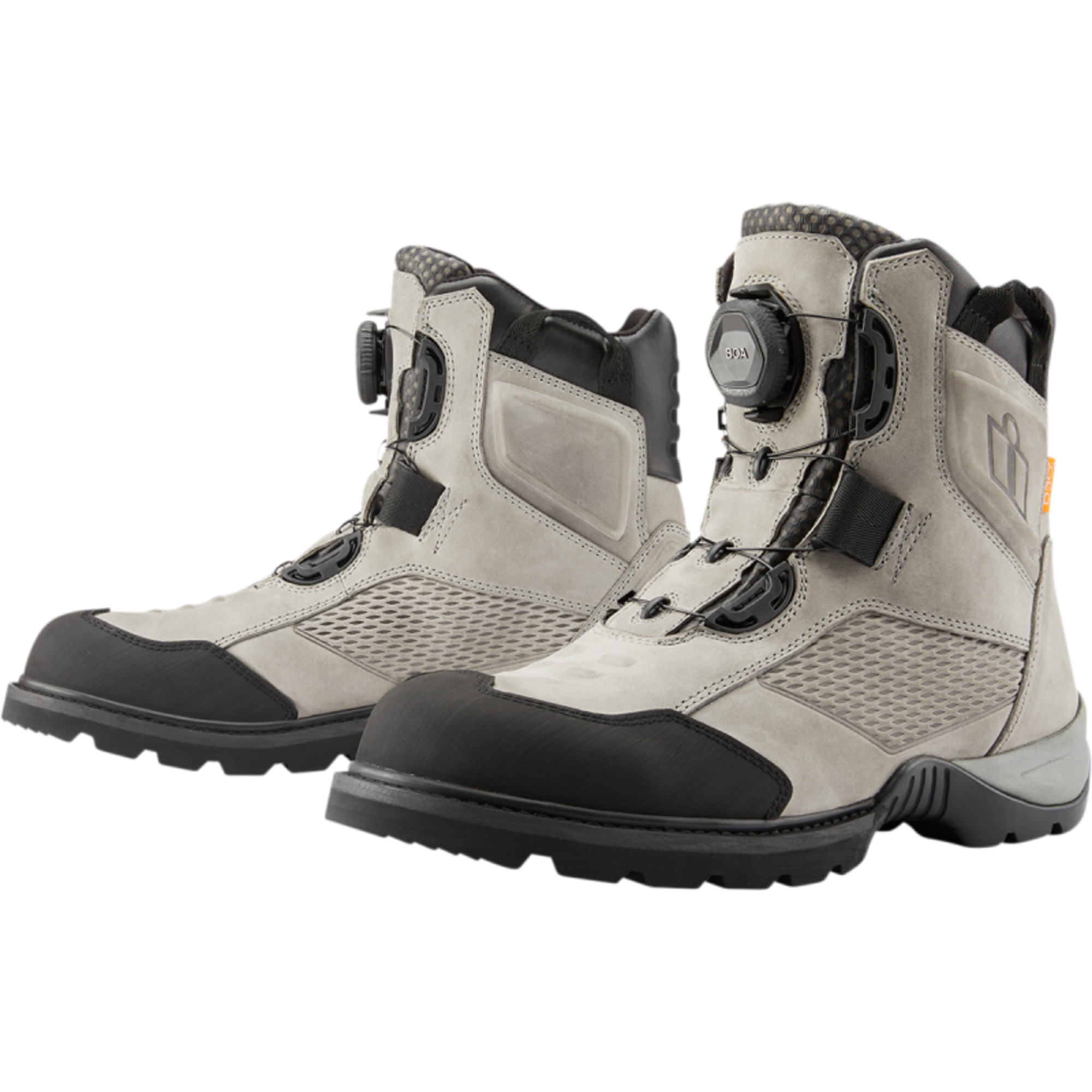 moto bottes et souliers chaussures par icon pour hommes stormhawk waterproof