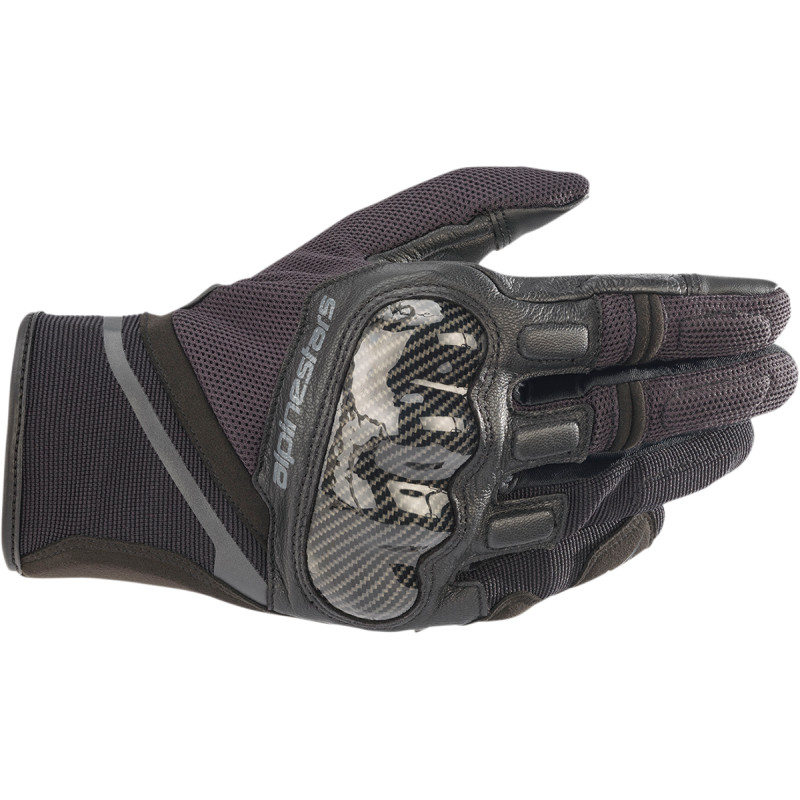 alpinestars (road) gloves  chrome mesh - motorcycle