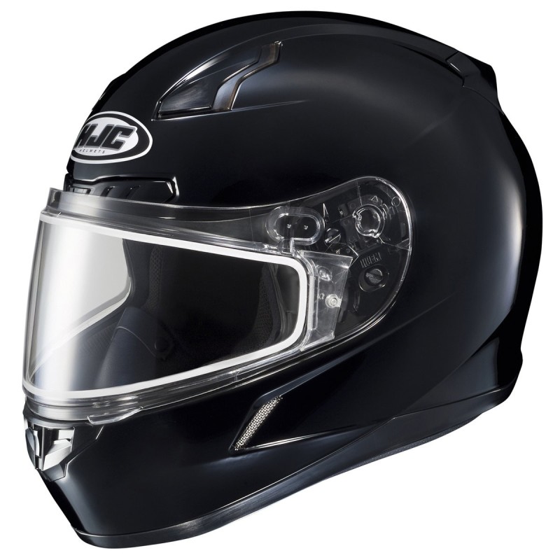hjc helmets adult cl-17 solid (dual lens) dual shield - snowmobile
