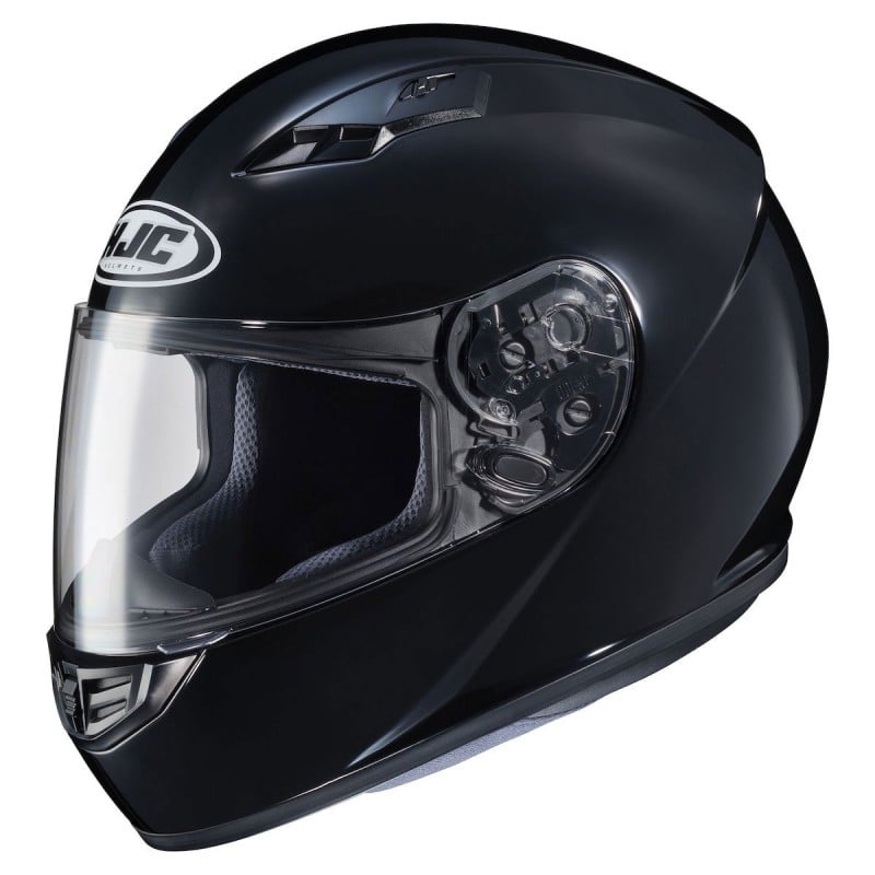 hjc helmet adult cs-r3 solid  electric shield - snowmobile