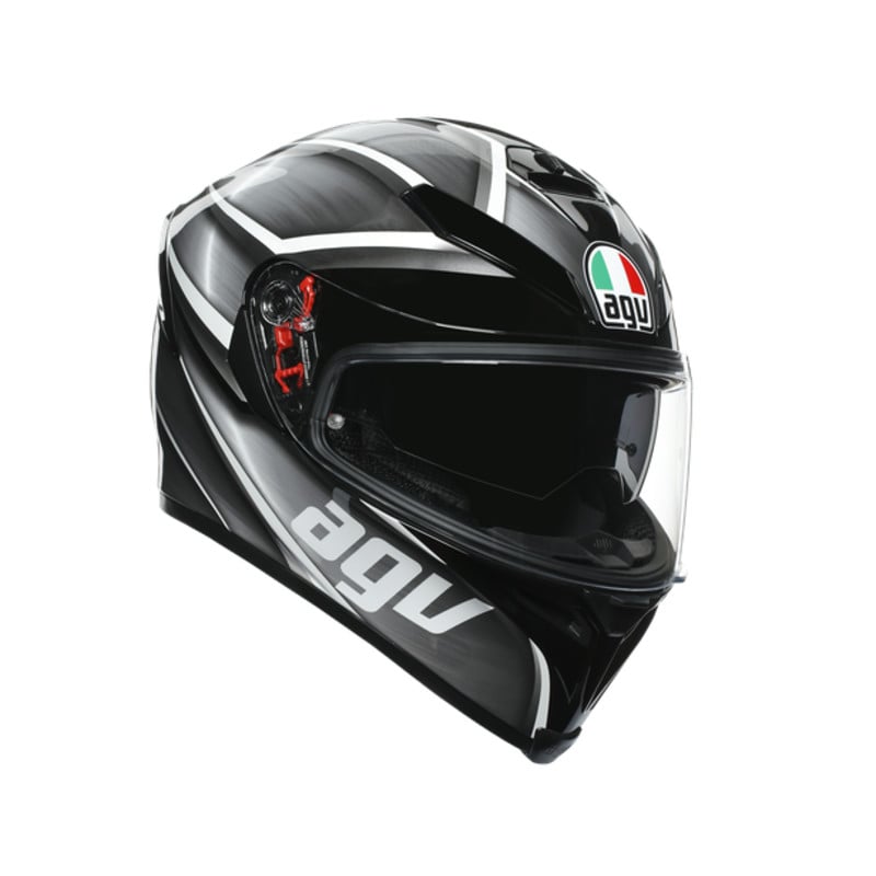 agv helmets adult k5 s tempest full face - motorcycle