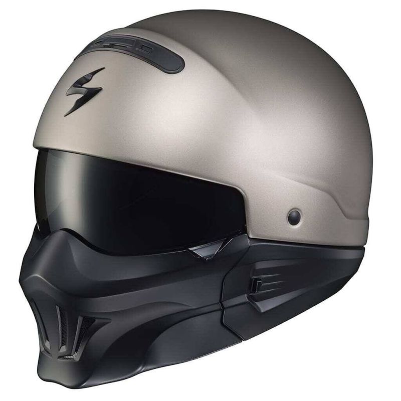 scorpion helmets adult covert evo mask open face - motorcycle