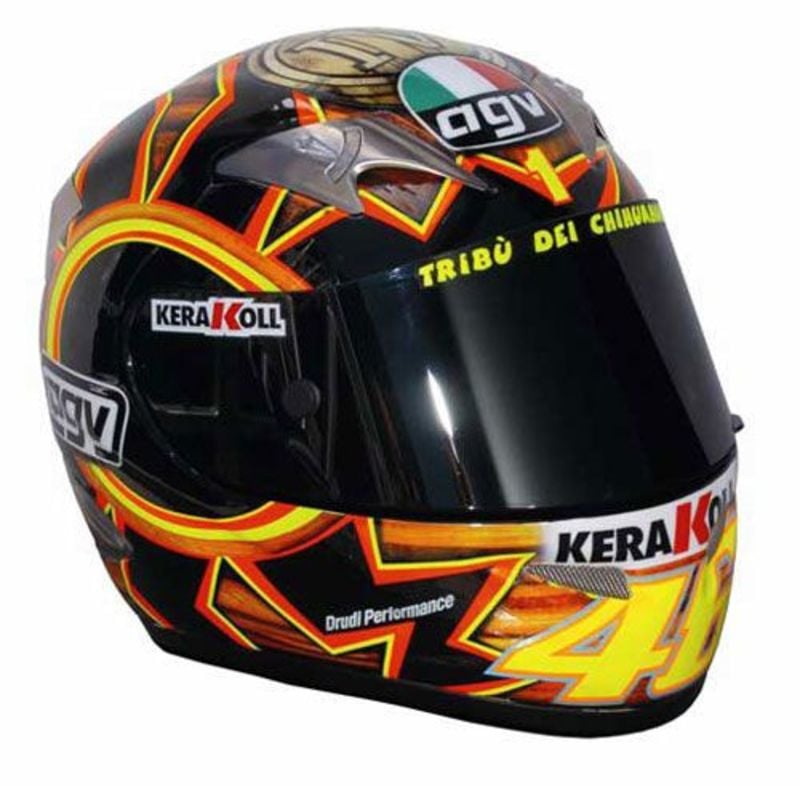 agv helmets adult k3 sv rossi full face - motorcycle