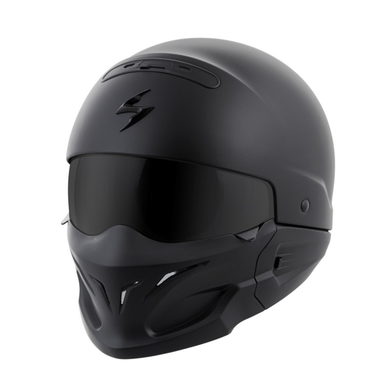 scorpion helmets adult covert solid open face - motorcycle