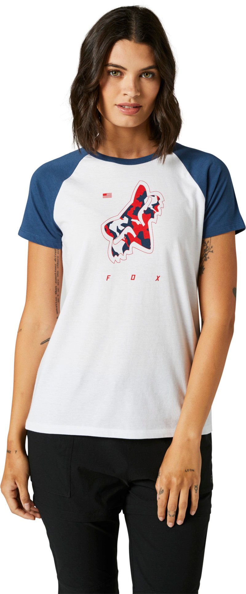 fox racing shirts  rwt ss raglan t-shirts - casual