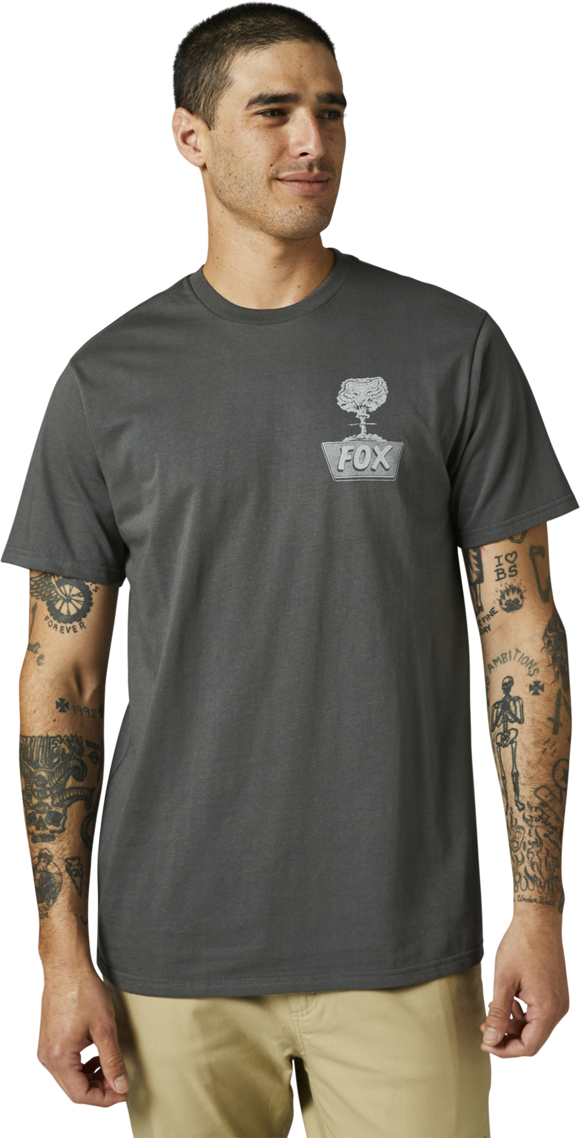 fox racing t-shirt shirts for men disquiet ss premium