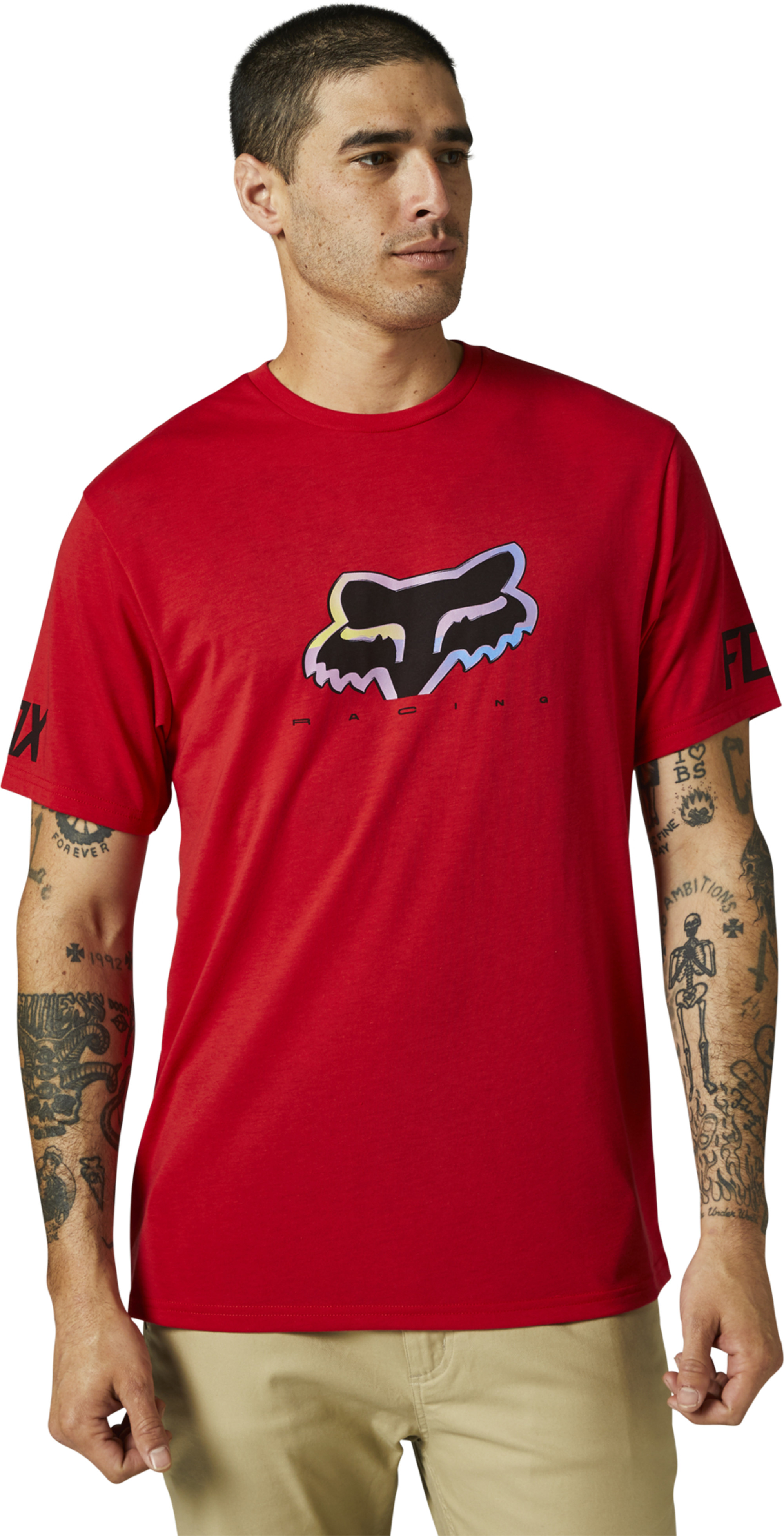fox racing t-shirt shirts for men venz ss tech