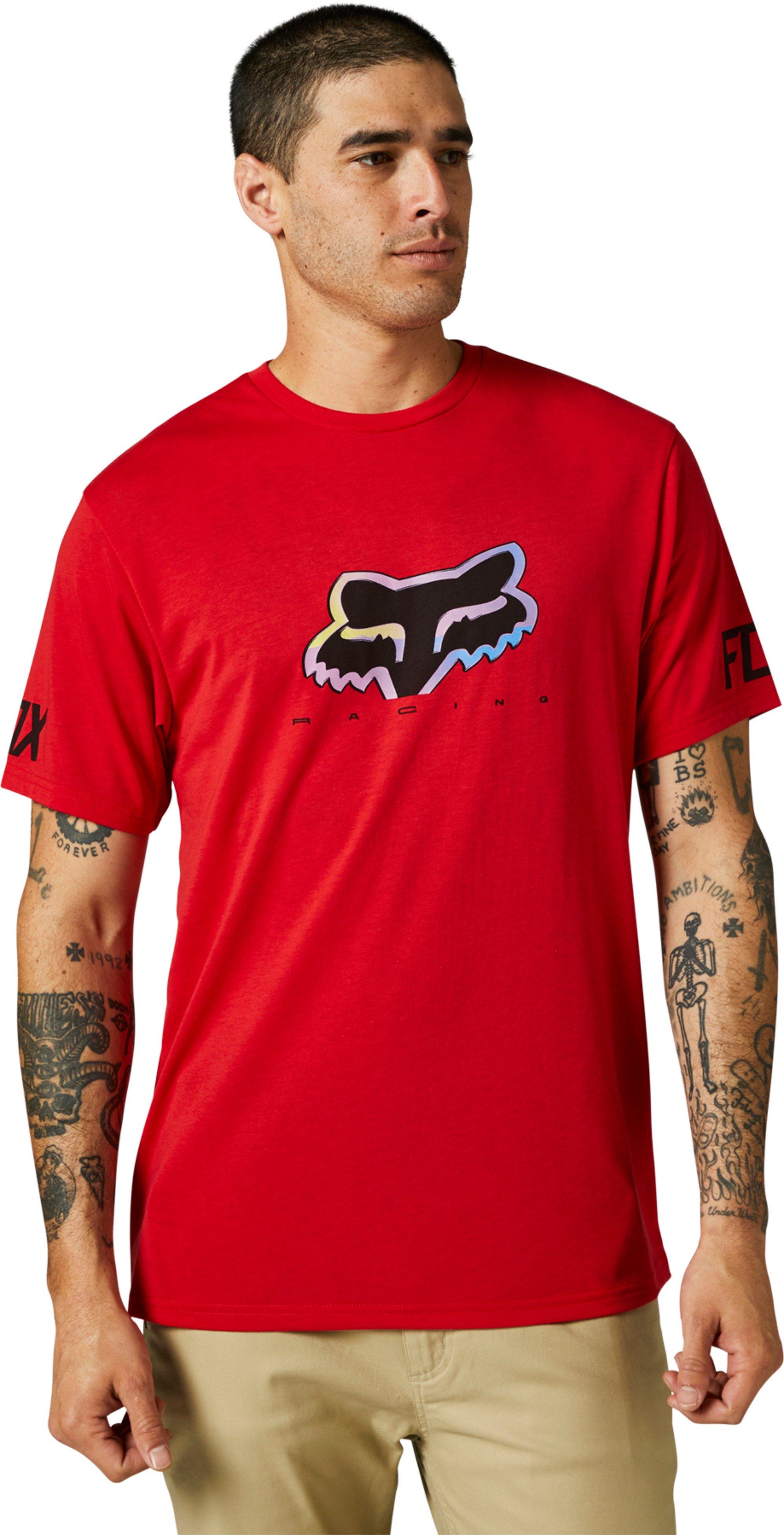 mode hommes chandails t-shirts par fox racing men venz ss tech